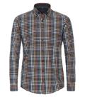 Flanellhemd blau