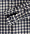 Flanellhemd blau