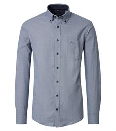 Flanellhemd blau