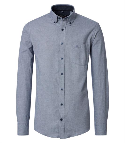 Flanellhemd blau