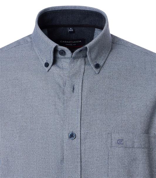 Flanellhemd blau