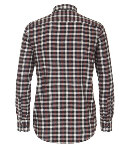 Flanellhemd braun
