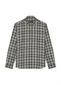 Flanellhemd regular multi-broken graphite