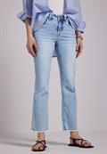Flared Jeans bleach wash