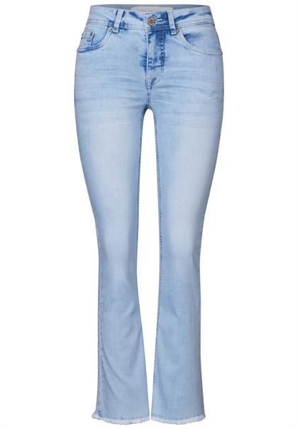 Flared Jeans bleach wash