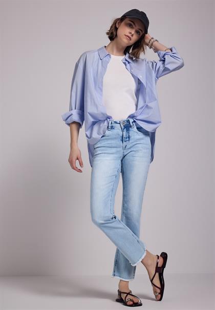 Flared Jeans bleach wash