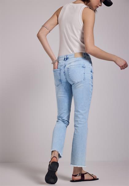 Flared Jeans bleach wash