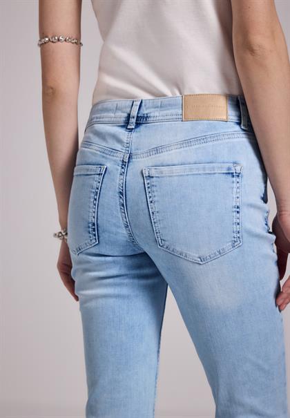 Flared Jeans bleach wash