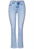 Flared Jeans bleach wash