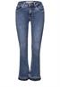 Flared Jeans medium blue random