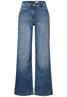 Flared Leg Jeans light blue washed