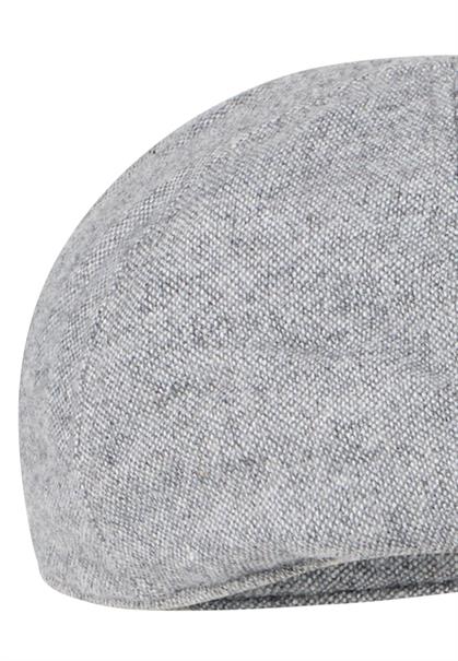 Flat Cap aus Wollmix stone gray
