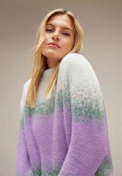Flauschiger Pullover soft pure lilac