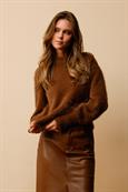 Flauschiger Pullover whisky