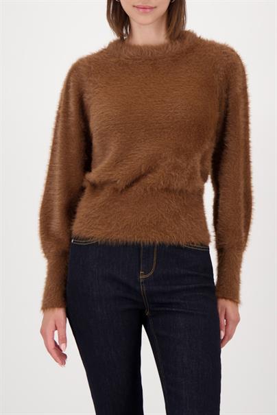 Flauschiger Pullover whisky