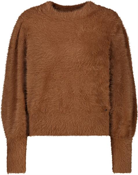 Flauschiger Pullover whisky