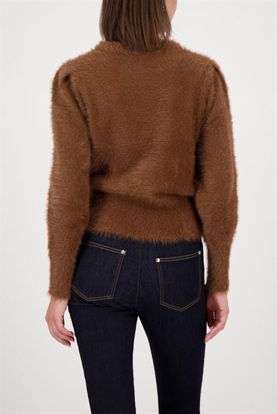 Flauschiger Pullover whisky