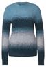 Flauschiger Strickpullover strong petrol blue