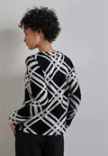 Flauschiges Langarmshirt black