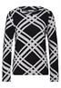 Flauschiges Langarmshirt black