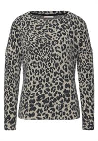 Flauschiges Shirt soft beige