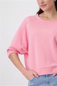 Fledermausärmel Sweatshirt pink smoothie