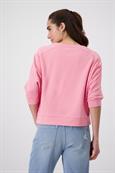 Fledermausärmel Sweatshirt pink smoothie