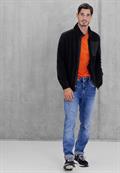 Fleece Cardigan black