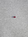 FLEECE-SWEATSHIRT MIT FLAG-PATCH lt grey htr