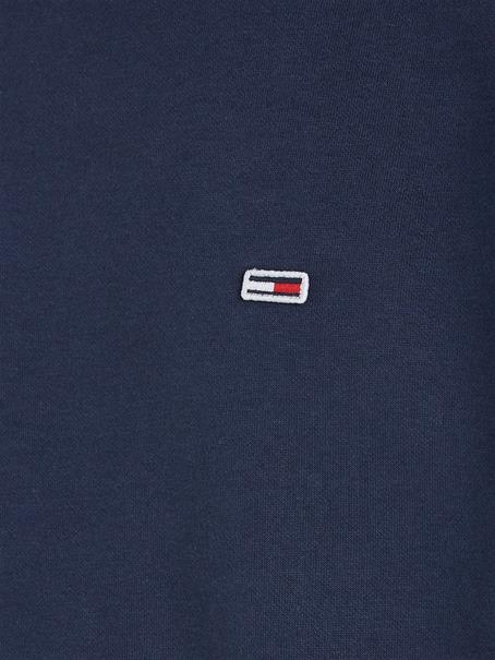 FLEECE-SWEATSHIRT MIT FLAG-PATCH twilight navy