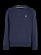 FLEECE-SWEATSHIRT MIT FLAG-PATCH twilight navy
