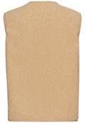 Fleece-Weste mit Knopfverschluss cashmere