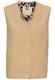 Fleece-Weste mit Knopfverschluss cashmere
