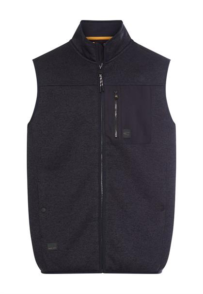 Fleece-Weste mit wärmenden Futter dark navy