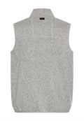 Fleece-Weste mit wärmenden Futter dust grey