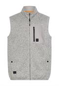 Fleece-Weste mit wärmenden Futter dust grey