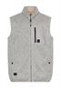 Fleece-Weste mit wärmenden Futter dust grey