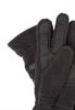 Fleecehandschuhe mit verstellbaren Bündchen und Touchscreen-Funktion asphalt