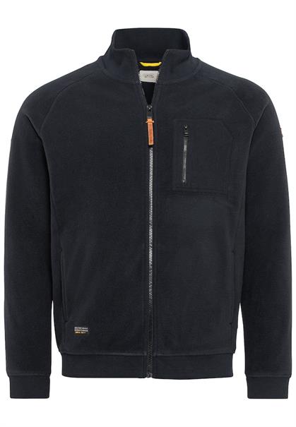 Fleecejacke aus recyceltem Polyester night blue