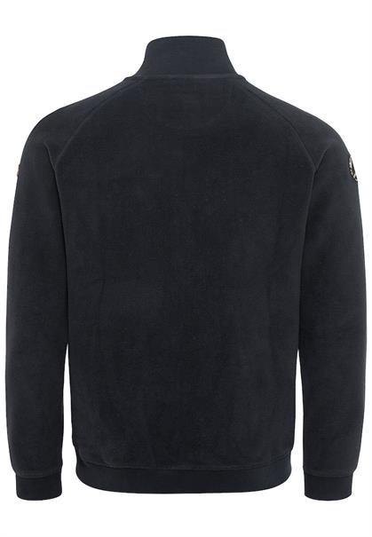 Fleecejacke aus recyceltem Polyester night blue