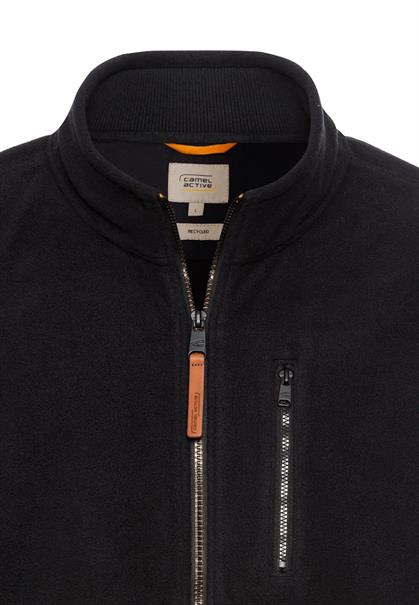 Fleecejacke aus recyceltem Polyester night blue