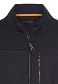 Fleecejacke mit hohem Stehkragen dark navy