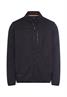 Fleecejacke mit hohem Stehkragen dark navy