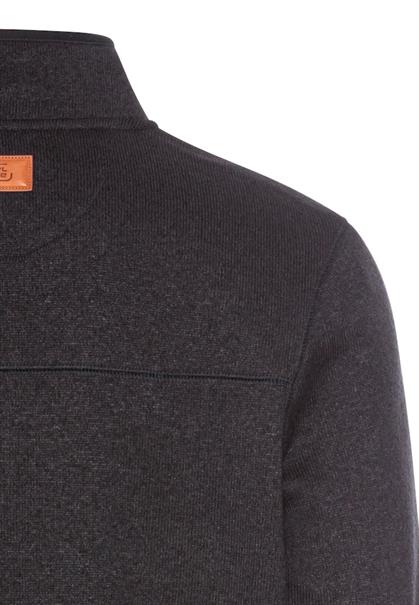 Fleecejacke mit Reißverschluss night blue