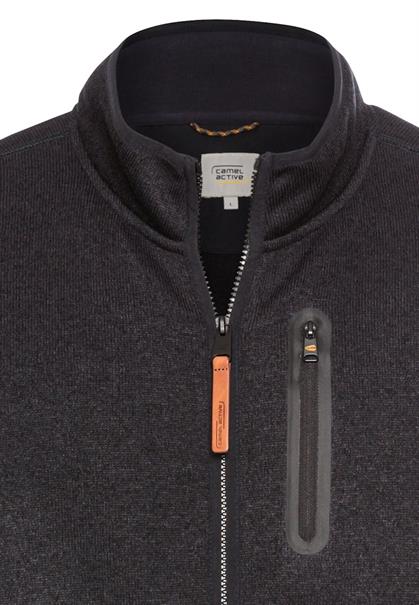 Fleecejacke mit Reißverschluss night blue