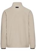 Fleecejacke mit Stehkragen beige
