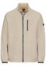 Fleecejacke mit Stehkragen beige