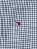 FLEX GINGHAM RF SHIRT S/S blue coal - optic white