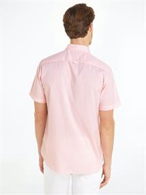 FLEX GINGHAM RF SHIRT S/S pink crystal - optic white