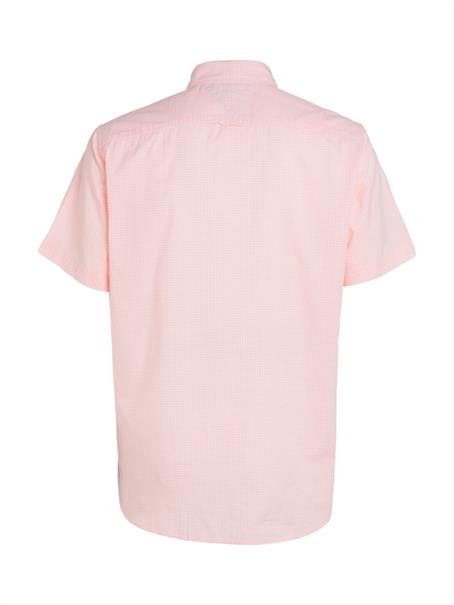 FLEX GINGHAM RF SHIRT S/S pink crystal - optic white